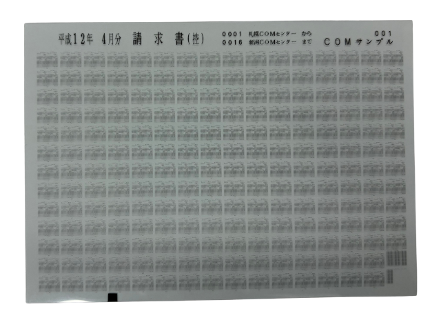 マイクロフィッシュのイメージ
